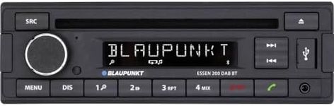 Blaupunkt ESSEN200DAB Single Din Stereo with DAB+, Bluetooth, CD, USB & AUX