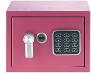 Yale YSV/170/DB1/P Mobile Safe, Mini-Pink, Xs