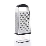 OXO Good Grips Box Grater,Silver/Black