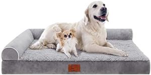 Lazy Lush Bolster Dog Bed for Extra