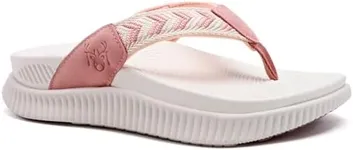 KuaiLu Womens Orthotic Flip Flops A