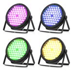 Betopper LED Stage Lights,60W*2 RGBW LED Par Light, RA>90 Hight CRI Party Light with DMX,Stage Lighting for Weeding Disco (4)