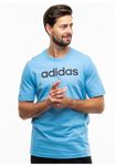 adidas Men's Geometric Regular Fit T-Shirt (IS1350_SEBLBU