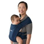 Ergobaby Carrier, Omni Classic (Formerly Omni 360) All Carry Positions Baby Carrier with Cool Air Mesh, Midnight Blue