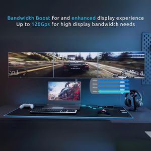 Kensington Thunderbolt 5 Dock – SD5000T5 USB-C Multiport Station