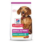 Hill's Science Diet Adult Perfect Weight Small & Mini Chicken Recipe Dry Dog Food, 4 lb bag