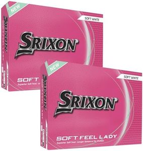 Srixon Soft Feel Lady 9 Golf Balls (24 Pack)