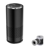 PupsDream Pet Air Purifier Portable 4 in 1 Anion Car Air Purifier With Color Light, 2 Speed Quiet Air Filter to Remove Smoke, Odors from Car,Bedroom,Office,Pet Room (Black)
