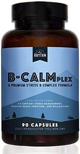 Natural Rhythm B-CALMplex, Unique B Vitamin Blend, B Complex Supports Proper Nerve Function and Relaxation, 3 Month Supply, 90 Capsules