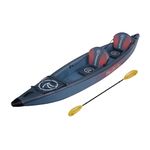 Freespirit Tiki Dropstitch Pro Inflatable Kayak Set for 2 People with 2 Paddles, 2 Removable Fins, Pump and Carry Bag, Puncture-resistant, Suitable for Lakes, Rivers, and Oceans, Water Sports, 14ft