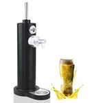 Richard Bergendi Home Draught Beer Pump, Beer kegerator, Beer Tap, Draft Beer Dispenser, Portable Mini Keg for All Can Beers, Ale, Birthday Gift for Men, Husband, Dad, Son, Beer Gifts for Men