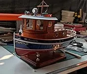 Micro Tug Boat M3 1:18 273mm Model 
