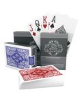 Bullets Playing Cards – Two Decks of Poker Cards – Waterproof Plastic Playing Cards – Easy to Read & Great Feel - Jumbo Index & Two Pips – for Texas Holdem Poker