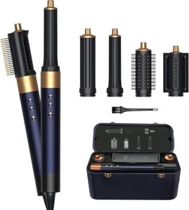 SOUNXUN® Multi Styler Hair Tools (3+2+2+1) 8-in-1 Professional Hair Styler Set - Curling Wand & Straightener Combo with Hair Dryer Brush & Storage Case, Ideal Gift for Women