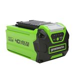 Greenworks Battery G40B25 (Li-Ion 40V 2.5 Ah Rechargeable Powerful Battery Suitable for All Devices of the 40V Greenworks Tools Series)