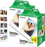 Instax Mini Film Bundle Pack (40 Shots) + Free Wall Album