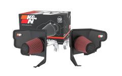 K&N Cold Air Intake Kit: Increase Acceleration & Towing Power, Guaranteed to Increase Horsepower up to 18HP: Compatible with 3.4/3.5L, V6, 2022-2023 Toyota Tundra; 77-9042KP