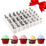 48-Piece Numbered Piping Tips, Cook