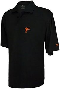 Frogger Golf – Men’s Polo Shirt – Short Sleeve, Collared Neck, Two Button Closure