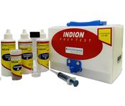 Zero B Indion EasyTest Kit for Total Water Hardness Test | 500 BX | Quick and Accurate EDTA-Based Test Kit | (5-500 mg/l) (250 Tests), Aqua | Suitable for All Water Source