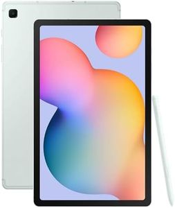 SAMSUNG Galaxy Tab S6 Lite (2024) 10.4" 128GB WiFi Android Tablet, S Pen Included, Gaming Ready, Long Battery Life, Slim Metal Design, Expandable Storage, US Version, Mint, Amazon Exclusive