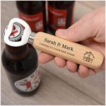 Beecreative New Home Gifts For Couple, House Warming Gifts New Home, Personalised New Home Gifts, First Home Gifts, New Home Present, Wooden Bottle Opener