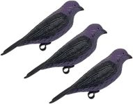 S&K Purple Martin Decoys – Pack of 3 Lifelike Plastic Decoys to Attract Colonizing Martins