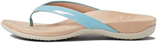 Vionic Women's Rest Dillon Arch Support Thong Sandal Blue 8 Medium US