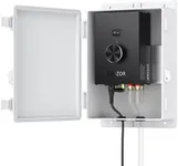 PROZOR Bluetooth 5.0 Power Amplifier for Outdoor Speakers Peak Power 200W+200W TPA3221 Waterproof Mounting Box Supports Speakers with Impedance Ranging from 4 to 8 Ohms for Home/Party Enthusiasts