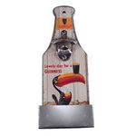 Guinness Bottle Opener and Catcher With Toucan Design