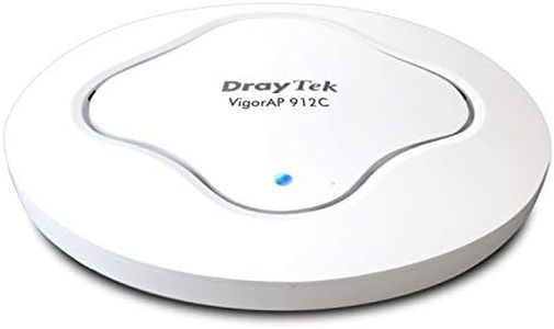 DrayTek VigorAP 912C Wireless Access Point 802.11ac, Range Extender, Mesh With Up To 8 x AP912C, Ceiling Or Wall Mounted, Ideal For Business, Power Over Ethernet