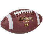 WILSON K-2 Pee Wee Composite Leather Game Football (WTF1712)