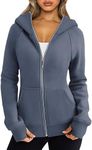 Trendy Queen Womens Zip Up Hoodies 