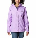 Columbia Womens Arcadia II Rain Jacket, Gumdrop, XS