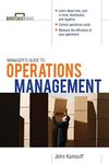Manager's Guide to Operations Management (Briefcase Books (Paperback))