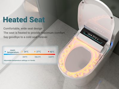 MEJE Electric Smart Bidet Toilet Seat – White