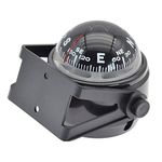 Marine Boat Car Dashboard Compass Ship Navigation Direction Guide Ball Black Outdoor Sports | Camping & Hiking | Hiking Gear | Compasses & GPS