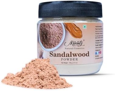 100% Natural Sandalwood Powder | (3.5 Oz) Chandan Powder for Women & Men | Herbal Sandalwood Powder for Face & Skin | Ayurvedic Face Pack for Glowing Skin, Tan Removal Mask & Natural Face Pack