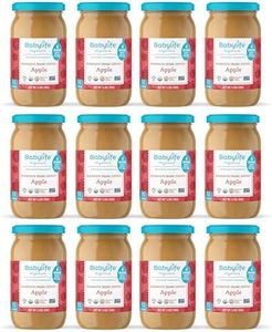 Babylife Organics Stage 1 – Heavy Metal Safe, Organic Baby Food - Apple, 3.2 Ounce Jar (12 Pack)
