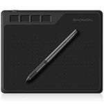 GAOMON S620 OSU Signature Graphics Tablet with 4 Express Buttons, for Drawing, Online-Learning, Compatible with Windows & Mac & Android