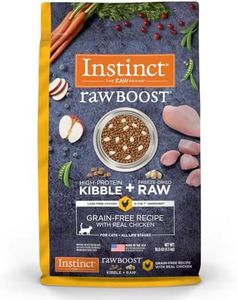 Instinct Raw Boost, Natural Dry Cat Food with Freeze Dried Pieces, High Protein, Grain Free Recipe - Real Chicken, 10 lb. Bag