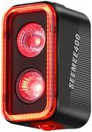 MagicShine SEEMEE 400 Smart Bicycle Taillight,400 Lumen Bike Tail Light,360° Visible Smart Brake Sensor IPX6 Waterproof FTR LightSync Rear Bike Light for Night Riding