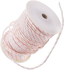 Mtanlo Recoil Starter Rope Pull Cord 4.5mm 100-Meter for Stihl Husqvarna Echo Poulan Homelite McCulloch Sears Craftsman Trimmer Edger Brush Cutter Lawn Mower Chainsaw