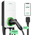 Autel Home Level 2 EV Charger up to 40Amp, 240V, Indoor/Outdoor Fast Electric Vehicle Charging Station with Flexible 25-Foot Cable, NEMA 14-50 Plug, White