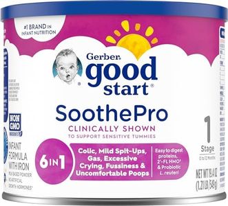 Gerber Good Start Baby Formula Powder, SoothePro, Stage 1, 19.4 Ounce