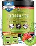 Key Nutrients 90 Servings Electrolytes No Sugar - Electrolyte Powder Packets - Electrolyte Powder - Hydratation Mix - Hydration Powder Lemonade Electrolyte Drink Mix - No Calories, Gluten Free Electrolytes Powder - Keto Friendly, Non GMO, Made in USA