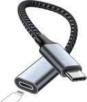 USB C to Lightning Audio Adapter for iPhone 16 15 Pro Max, USB Type C Male to Lightning Female Headphones Cable Converter Fit with iPad Pro, Galaxy S23 S22, Pixel 7 6, MacBook (Can't Charge & Sync)