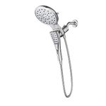 Moen 220C2EP Verso Rainshower/Handshower Combination with Infiniti Dial and Magnetix Docking, 60" Hose, Chrome