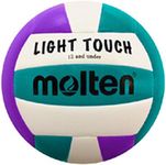 Molten Light Touch Volleyball, Purple/Aqua