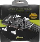 IBANEZ Carbon Coated Strings for 32" Scale Acoustic Bass - 040-095 80/20 Bronze (IABS4XC32)